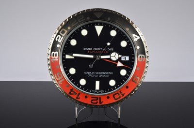 Lot 47 - A modern Dealership style wall clock