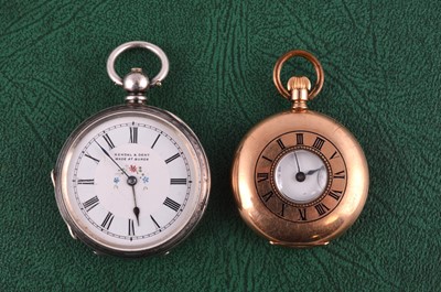 Lot 97 - Two Victorian and later ladies pocket watches