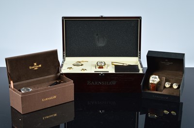 Lot 138 - Three modern Earnsham wristwatches