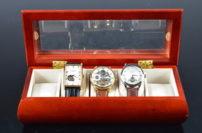 Lot 142 - Three modern Earnsham wristwatches