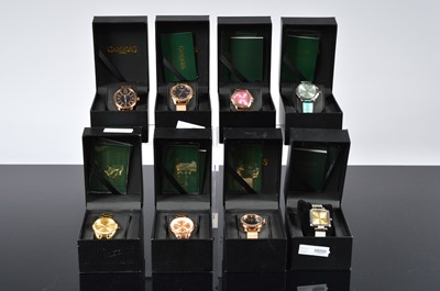 Lot 144 - Eight modern Gamages quartz ladies wristwatches