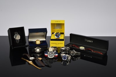 Lot 202 - A group of wristwatches