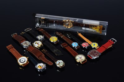 Lot 237 - Thirteen novelty wristwatches