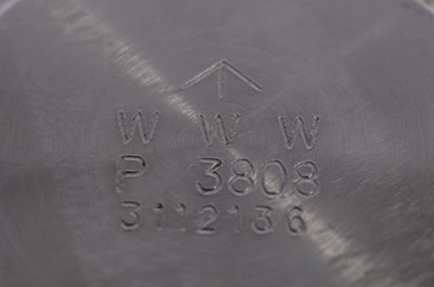 Lot 247 - A WWII period Eterna manual wind military issue "Dirty Dozen" stainless steel wristwatch head