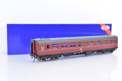 Lot 544 - Heljan 0 Gauge 4921 BR maroon MK1 SO Coach