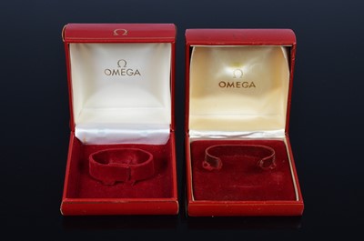 Lot 284 - Two Omega watch boxes