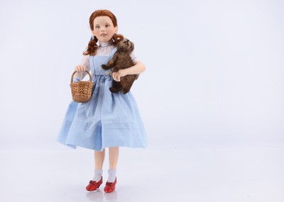 Lot 2 - A limited edition R John Wright Dorothy doll and Toto from The Wizard of Oz