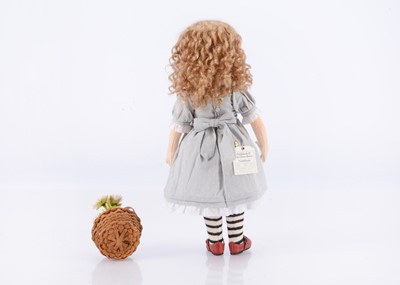 Lot 4 - A limited edition R John Wright Goldilocks and the Three Bears Goldilocks felt Doll