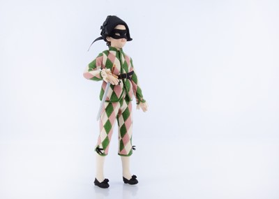 Lot 5 - A limited edition R John Wright Harlequin doll