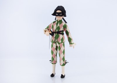 Lot 5 - A limited edition R John Wright Harlequin doll