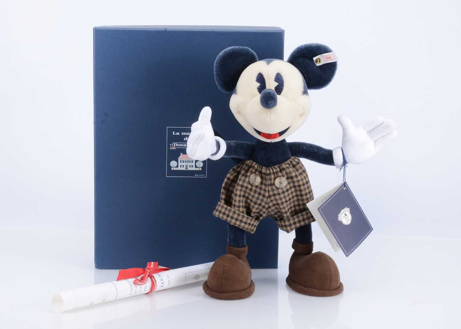 Lot 28 - A Steiff limited edition La Maison de Donaldson Mickey Mouse