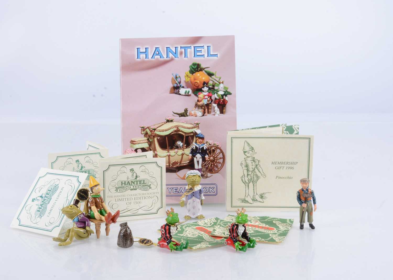 Lot 42 - Six Hantel Miniatures figures