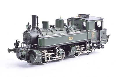 Lot 553 - Unboxed T Kodama for Fulgurex 0 Gauge K-Bay St B green Maffei Class BB11 Mallet 0-4-4-0 Tank Locomotive No 2525