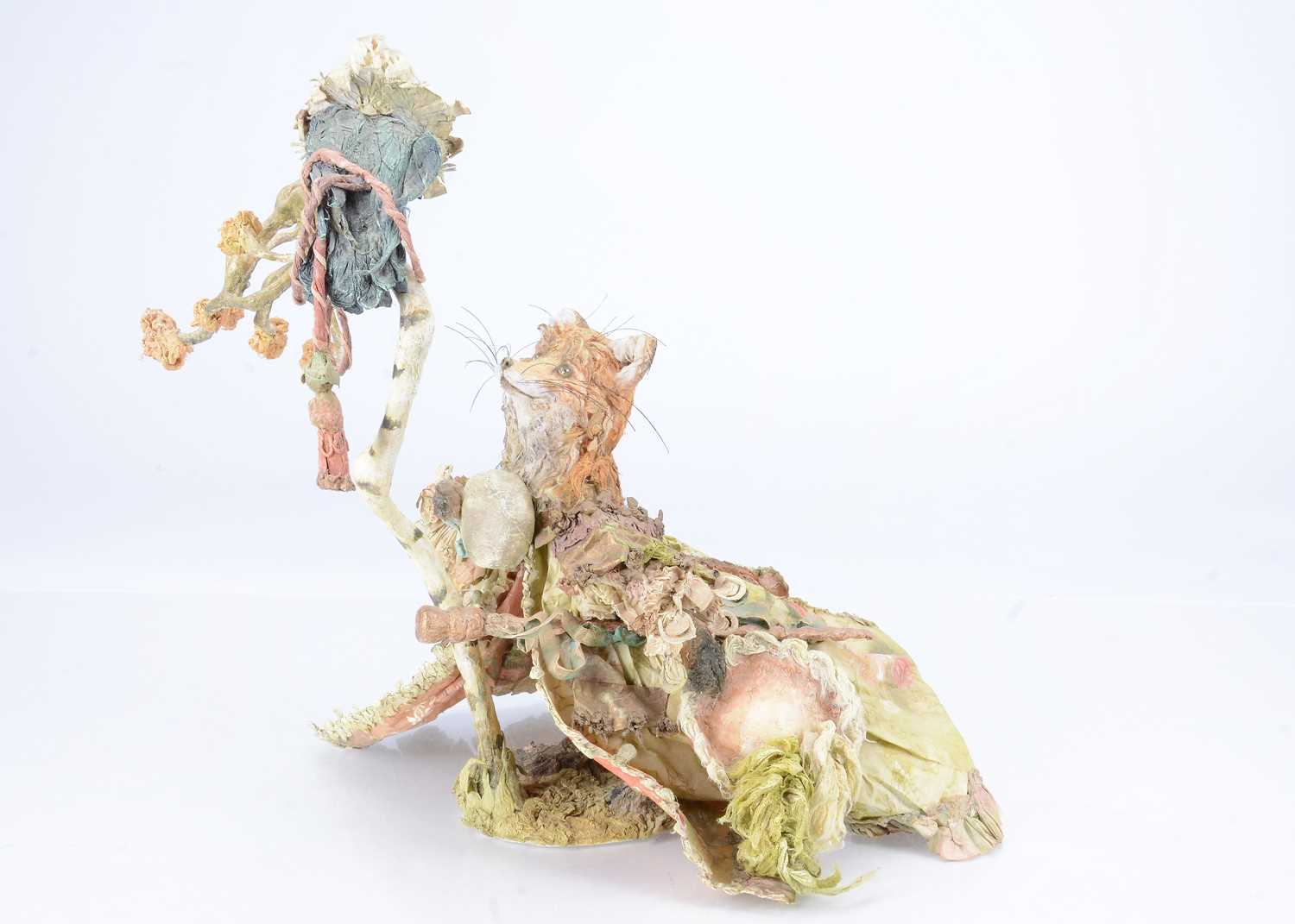 Lot 83 - A Laetita Mieral ‘Merveilles en Papier’ The Raven and the Fox