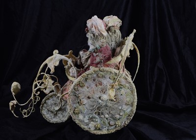 Lot 85 - A Laetita Mieral ‘Merveilles en Papier’ Cats in their Carriage