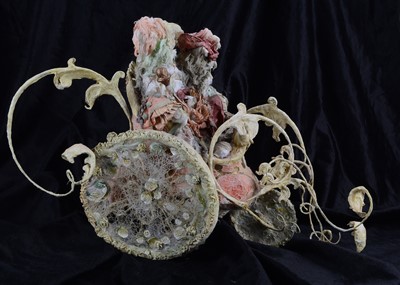 Lot 85 - A Laetita Mieral ‘Merveilles en Papier’ Cats in their Carriage