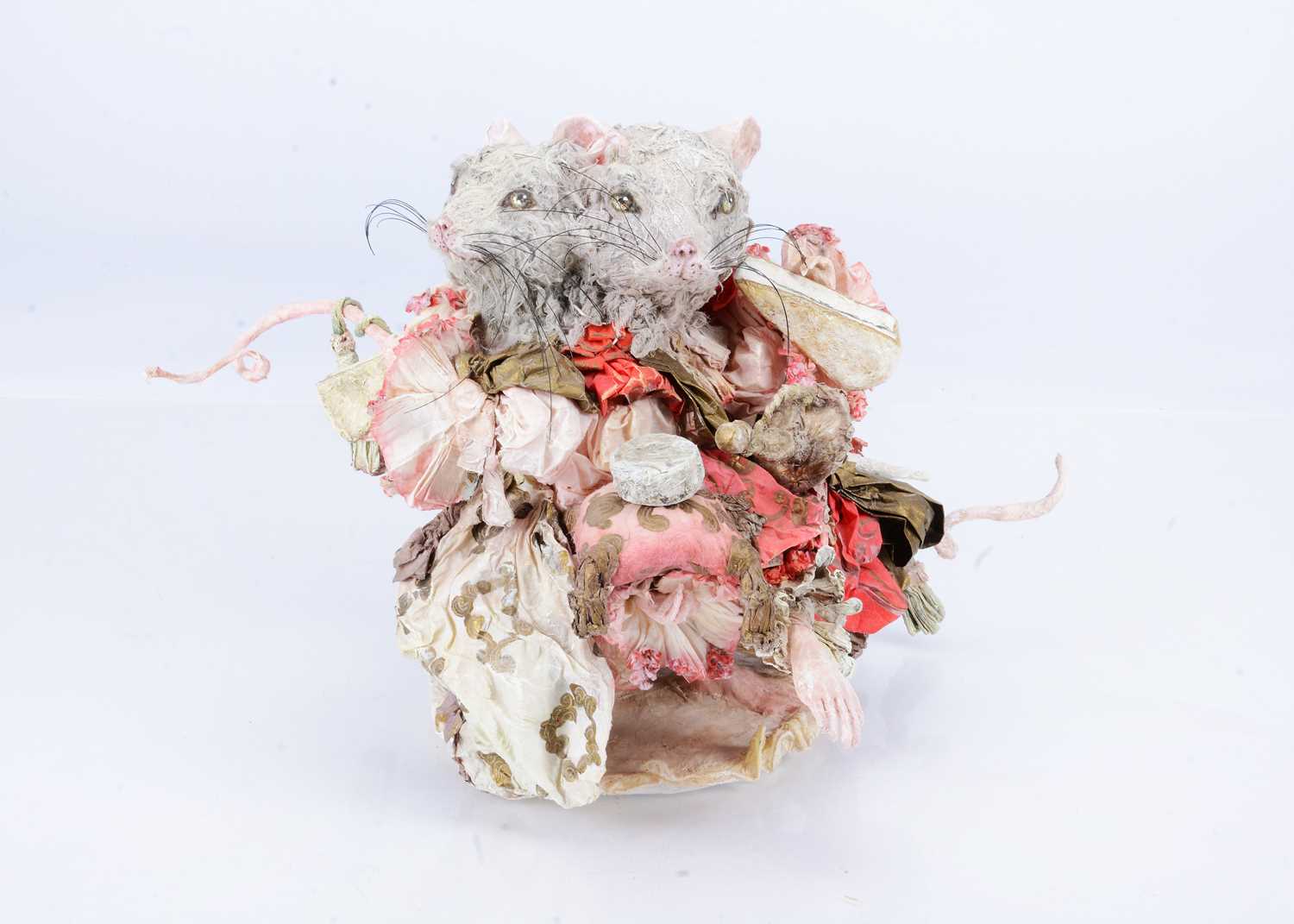 Lot 89 - A Laetita Mieral ‘Merveilles en Papier’  the Martafax and L'Hermite two rats with cheese