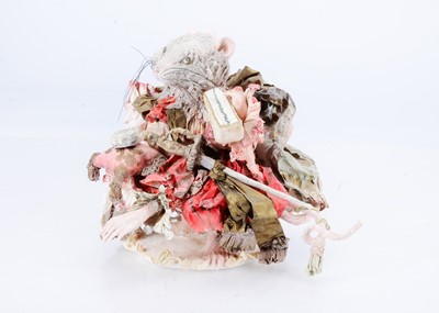 Lot 89 - A Laetita Mieral ‘Merveilles en Papier’  the Martafax and L'Hermite two rats with cheese