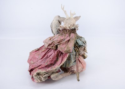 Lot 90 - A Laetita Mieral ‘Merveilles en Papier’  Sleeping Beauty's Prince Charming, with Falcon