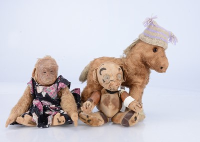 Lot 95 - Three soft toys animals