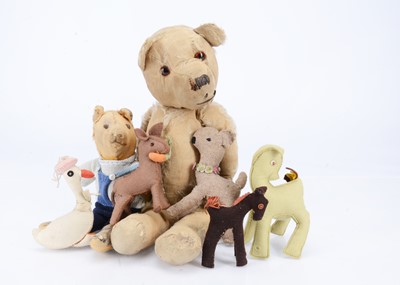 Lot 110 - Various teddy bears and soft toys