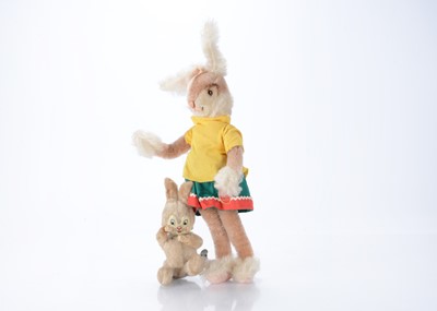 Lot 116 - A post-war Schuco bigo-bello girl rabbit