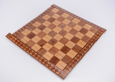 Lot 146 - A Miller of Bristol & Clifton rolled travelling chess board