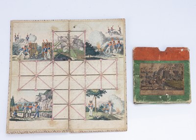Lot 201 - An early 19th century Game of the Siege ‘Das Belagerungspiel’