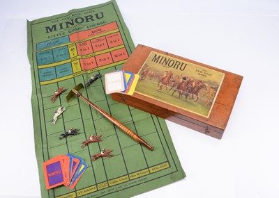 Lot 235 - A John Jaques & Son Ltd ‘Minoru’ The New Race Game
