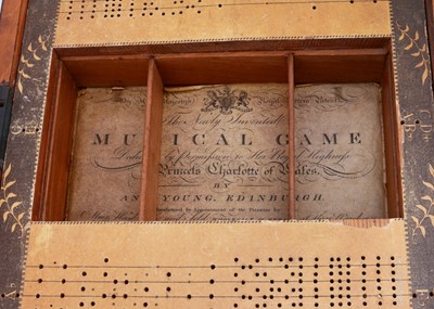 Lot 237 - A very rare ‘The Newly Invented Musical Game’ by Ann Young of Edinburgh, circa 1800