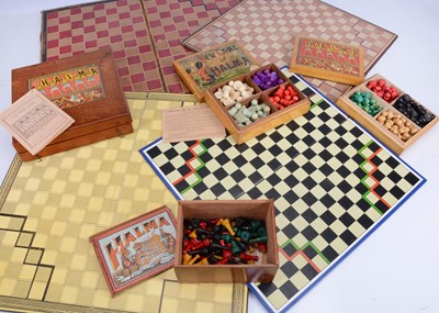 Lot 252 - Four Halma games