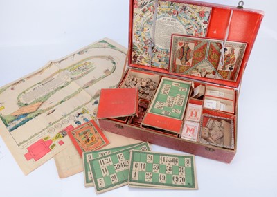 Lot 269 - An early 20th century French games compendium
