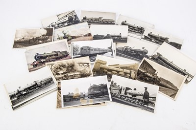 Lot 616 - Railway Postcards (120+)