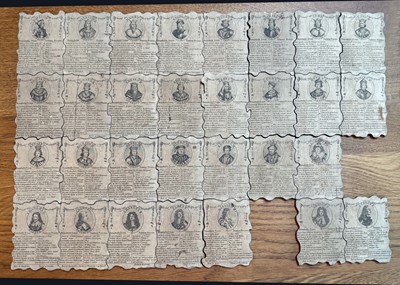 Lot 308 - A John Wallis ‘Chronological Tables of English History for the Instruction of Youth’ dissected puzzle, circa 1788