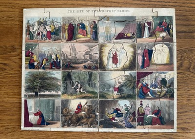Lot 315 - A mid 19th century John Betts ‘The Life of the Prophet Daniel’ dissected puzzle
