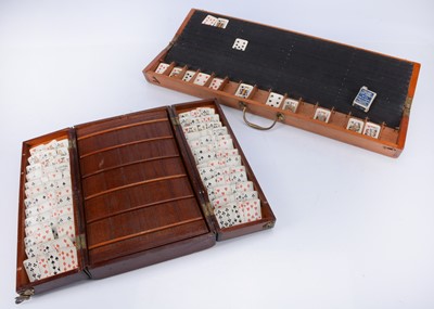 Lot 358 - A Jaques & Son ‘The Chastleton Patience Board’