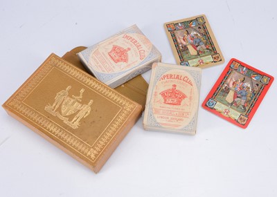 Lot 367 - The Worshipful Company of Makers of Playing Cards 1914 Great War commemorative double set
