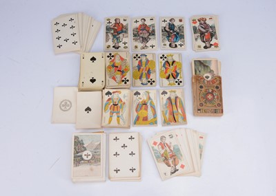 Lot 381 - Continental playing cards