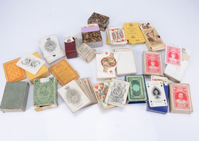 Lot 384 - British late 19th and early 20th century playing cards