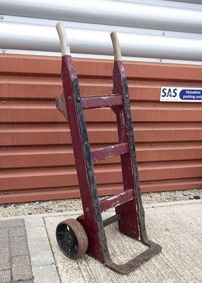 Lot 630 - Vintage Railway Porters Sack Truck