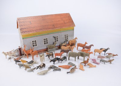 Lot 437 - An 19th century Erzgebirge Noahs Ark