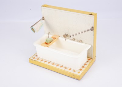 Lot 461 - A 1910-20s Marklin doll’s bath