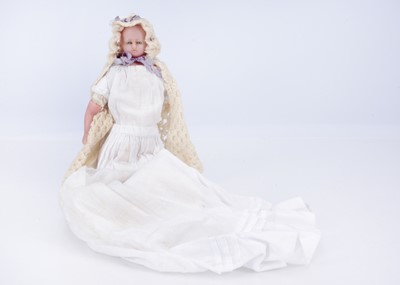 Lot 682 - A small Pierotti wax baby