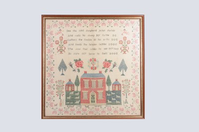 Lot 707 - Two 19th Century samplers
