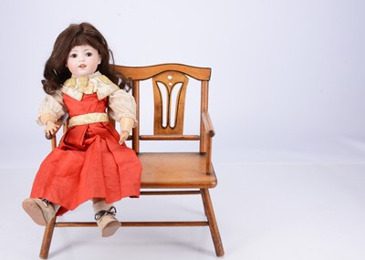 Lot 734 - An unusual Gebruder Heubach 5130 Santa child doll