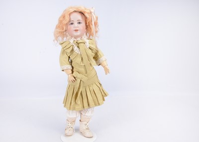 Lot 738 - An SFBJ 238 character child doll
