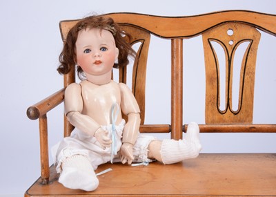 Lot 740 - An SFBJ 247 character toddler doll