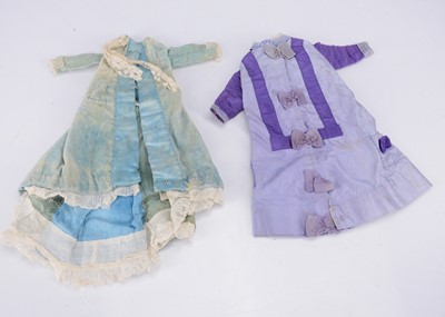 Lot 768 - Two 19th century fashion doll’s dresses