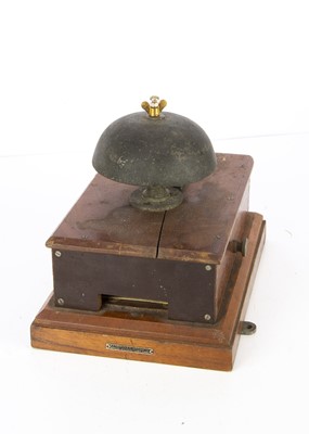 Lot 672 - Block Bell By R E Thompson & Co