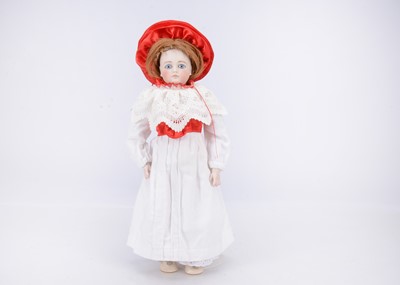 Lot 804 - A German Belton-type shoulder-head doll marked 9